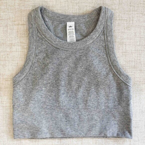 ALO Yoga Gray Tank Top - Picture 7 of 12